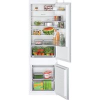 Réfrigérateur combiné - BOSCH SER2 -KIV87NSE0 - 2 portes - Intégrable - 270 L (200 L + 70 L) - H177,2 x L54,10 x P54,8 cm