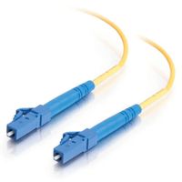 C2G LC-LC 9-125 OS1 Duplex Singlemode PVC Fiber Optic Cable (LSZH) - Cordon de raccordement - mode unique LC (M) pour mode unique