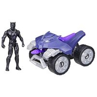 Black Panther VTT Coup de griffes, coffret de véhicule et figurine, Marvel Avengers Epic Hero Series
