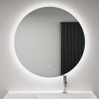 Sogood® Miroir de Salle de Bains Rond Lumineux avec Éclairage LED Glace Éclairé avec Interrupteur Tactile 50 cm