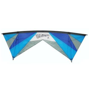 CERF-VOLANT Cerf-volant 4 lignes - Revolution Kites - Experience Reflex - Bleu - Pour Enfant