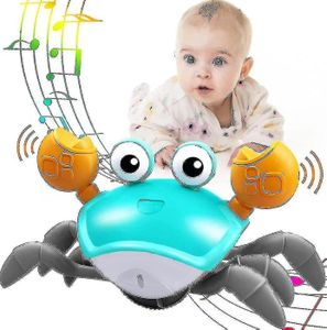 BALLE - BOULE - BALLON Jouet de bébé en crabe rampant avec musique et led
