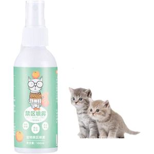 Spray Anti-Griffures Pour Chats - Répulsif Intérieur/Extérieur, Protège Meubles, Canapés, Plantes