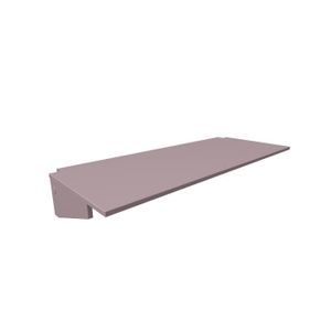 BUREAU  Bureau tablette pour lit mezzanine, Couleur: Violet Pastel, Dimensions: Largeur 90