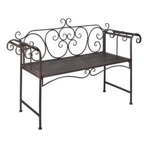 Banc De Jardin Metal Achat Vente Banc De Jardin Metal Pas Cher Cdiscount