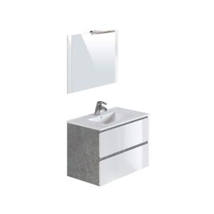 Meuble Salle De Bain Marque Deuba Achat Vente Pas Cher