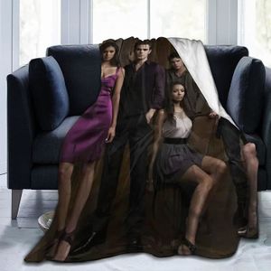 COUVERTURE - PLAID Ian Somerhalder Couverture Polaire Vampire Damon S