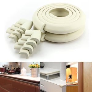 Noir Mousse Antichoc Pour Bebe 2 Metres Protection Des Bords De Meubles Et 4 Protecteurs D Angles Vlcoo Protection Mousse Securite Bebe Puericulture Securite