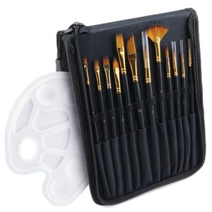 Artina Ensemble de Pinceaux pour Artiste Eindhoven 11 pcs Ensemble de  pinceaux dart en Nylon dans