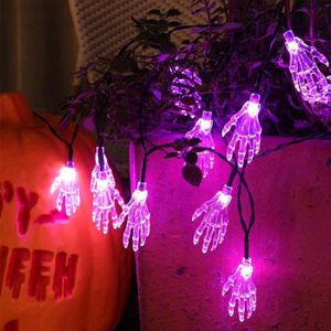 GUIRLANDE D'EXTÉRIEUR Guirlandes lumineuses d'Halloween à piles - Wsd-4 - Intérieur - 20 lumières - 8 modes
