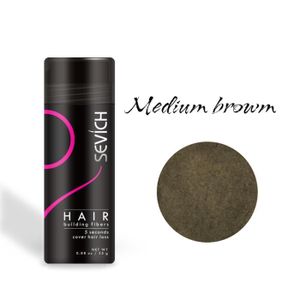 ANTI-CHUTE CHEVEUX Fibre de cheveux brun moyen - Soin Pour La Croissance Instantanée Des Cheveux, 3 Pièces, Fiber De Kératine, P