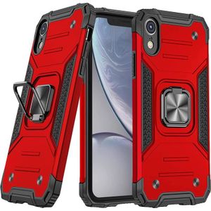 ORETECH Coque pour iPhone XR avec [2 Verre Trempé Protection écran] et  [Support Béquille],2 en 1 Antichoc Coque iPhone XR Anti-Rayure PC Rigide  TPU