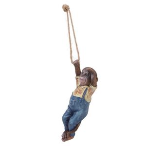 OBJET DÉCORATIF PAR - statue de jardin de singe suspendue Statue d
