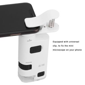 MICROSCOPE OPTIQUE Microscope de Téléphone Portable - CIKONIELF - Zoo