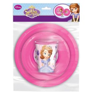ENSEMBLE REPAS Princesse Sofia Disney - Set Repas Enfants