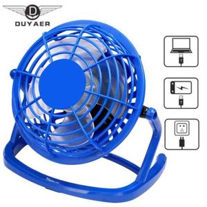 VENTILATEUR Ventilateur sur pied DUYAER - Mini USB - Bleu - Ca