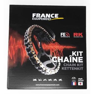KIT CHAINE RENFORCEE RK KEEWAY Superlight 125 2008 16X41 ACIER KIT CHAINE RENFORCEE RK KEEWAY Superlight 125 2008 16X41 ACIER