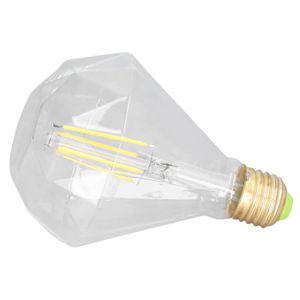 AMPOULE - LED minifinker ampoule vintage LED Ampoule à Filament LED 4000K 4W 220V, Vintage, transparente, Unique, E27, E26, pour la deco led