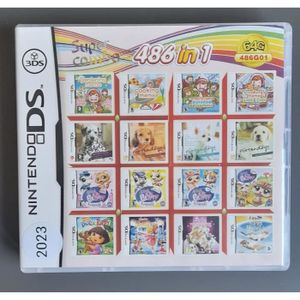 JEU 3DS 486 Games in 1 NDS Game Pack Card Super Combo Cart