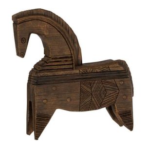 Statuette chevaux decoration - Cdiscount