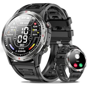 Montre connectée sport Montre Connectée Homme, 1.43'' Smartwatch Avec Repondre Appel, Bracelet Connectee Avec Moniteur De Sommeil Fréquence Cardiaq[C6351]