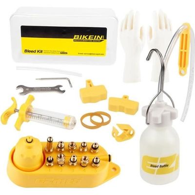 Kit Purge Frein VTT 36 Pièces – Compatible Shimano, Magura, Tektro