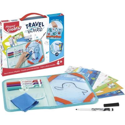 Maped Color'Peps Feutres de Coloriage Glitter Encre à Paillettes pour Enfant Effet Métallisé - Boîte de 8 Feutres Pailletés Assortis