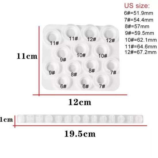 Qsvbeeqj Anneaux De Protection Anti-rayures En Silicone Pour Bagues Souples Et Flexibles