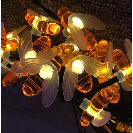 Guirlande Lumineuse Dinosaures Lights4fun - 12 LED Blanc Chaud, 2,75m, Avec Minuterie, Fonctionne Sur Piles