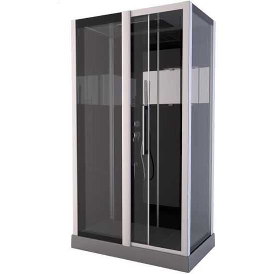 Aurlane Cabine De Douche Hydromassante Trendy Rectangle 115 X 90
