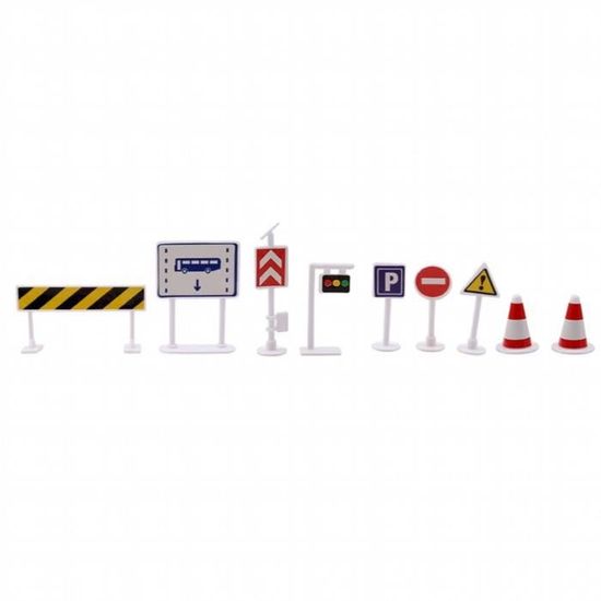 10 SETS PANNEAU De Signalisation Modèles Clôture Circulation Pour