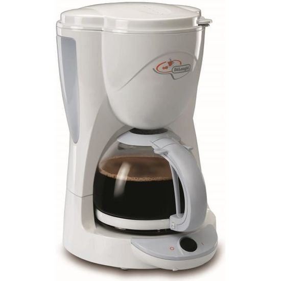 Cafetière filtre DELONGHI - ICMO 210 BK - 10 tasses - Noir - 1000 Watt -  Cdiscount Maison