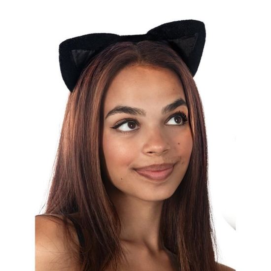 LAKJUOZ – Bandeau Oreilles De Chat En Peluche, Ajustable Pour Filles Et Femmes (1 Pièce)