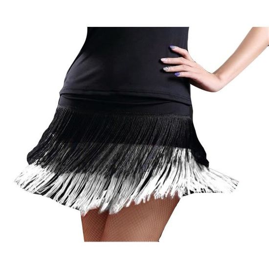 GEMILY Jupe à Paillettes Scintillantes Pour Danse Du Ventre, Fête Rave