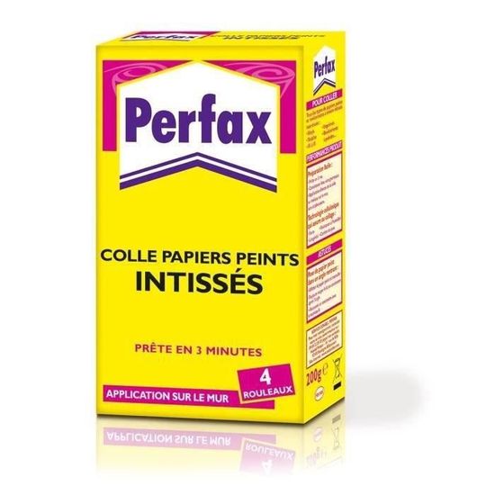 Colle à Papier Peint Baufan 200g - Haute Adhérence Pour Fibres Grossières Et Vinyle - 80 M²