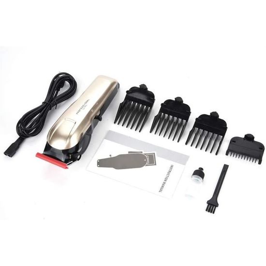 Tondeuse À Cheveux Pour Professionnel Pour Barbiers Kit De Toilettage