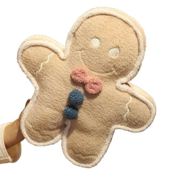 Molutian Jouet en peluche gâteau de fête de Noël, poupée de chiffon de simulatio