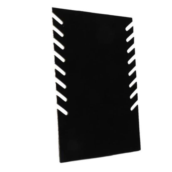 Porte-bijoux Mannequin Buste En Velours Noir - Support Pour Colliers Et Bracelets, Décoration