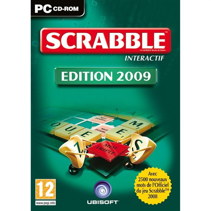 SCRABBLE INTERACTIF Edition 2009 / JEU PC DVD-ROM