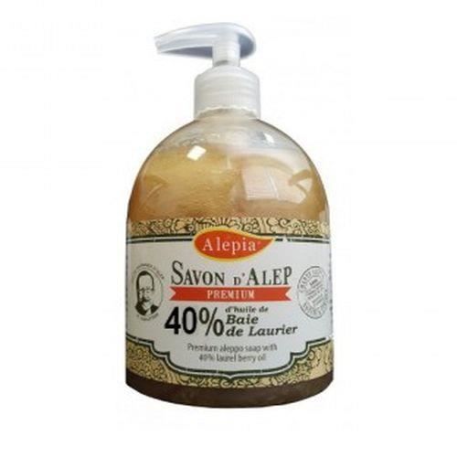 Savon d'Alep Liquide Premium 40% Laurier