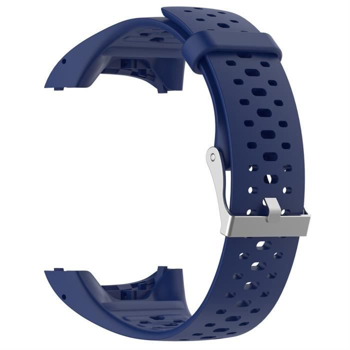 bracelet de montre vendu seul Bracelet de remplacement de bande de montre de silicone souple de sport pour pour Polar M400 M430