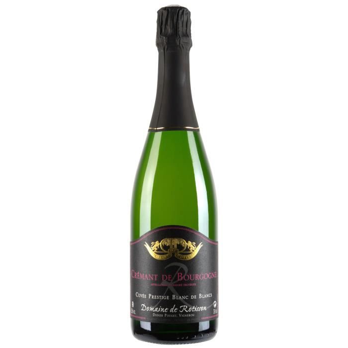 Domaine de Rotisson -Cuvée prestige- Crémant de Bourgogne vin Effervescent Bourgogne