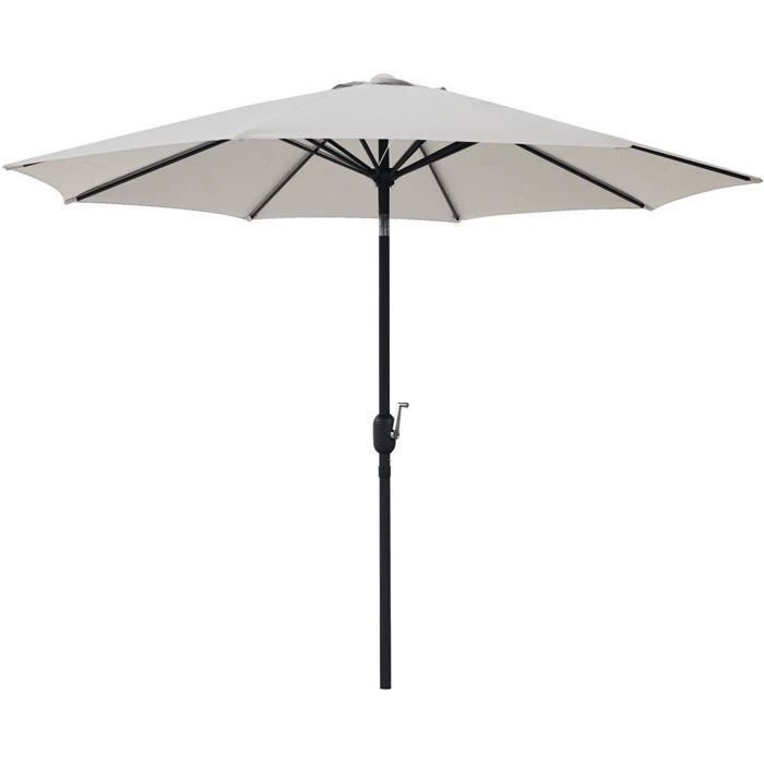 Parasol droit rond Eko 2.5 m Ivoire