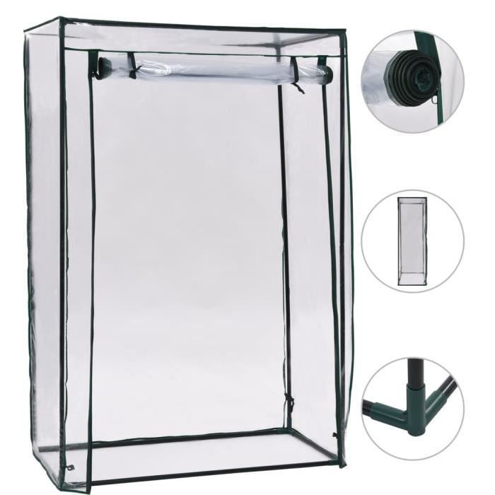 BINGO🐼- Haute qualité - Serre de Jardin - Serre à tomates SERRE DE JARDINAGE Balcon Terrasse - Tunnel serre de jardin 102x52x9600