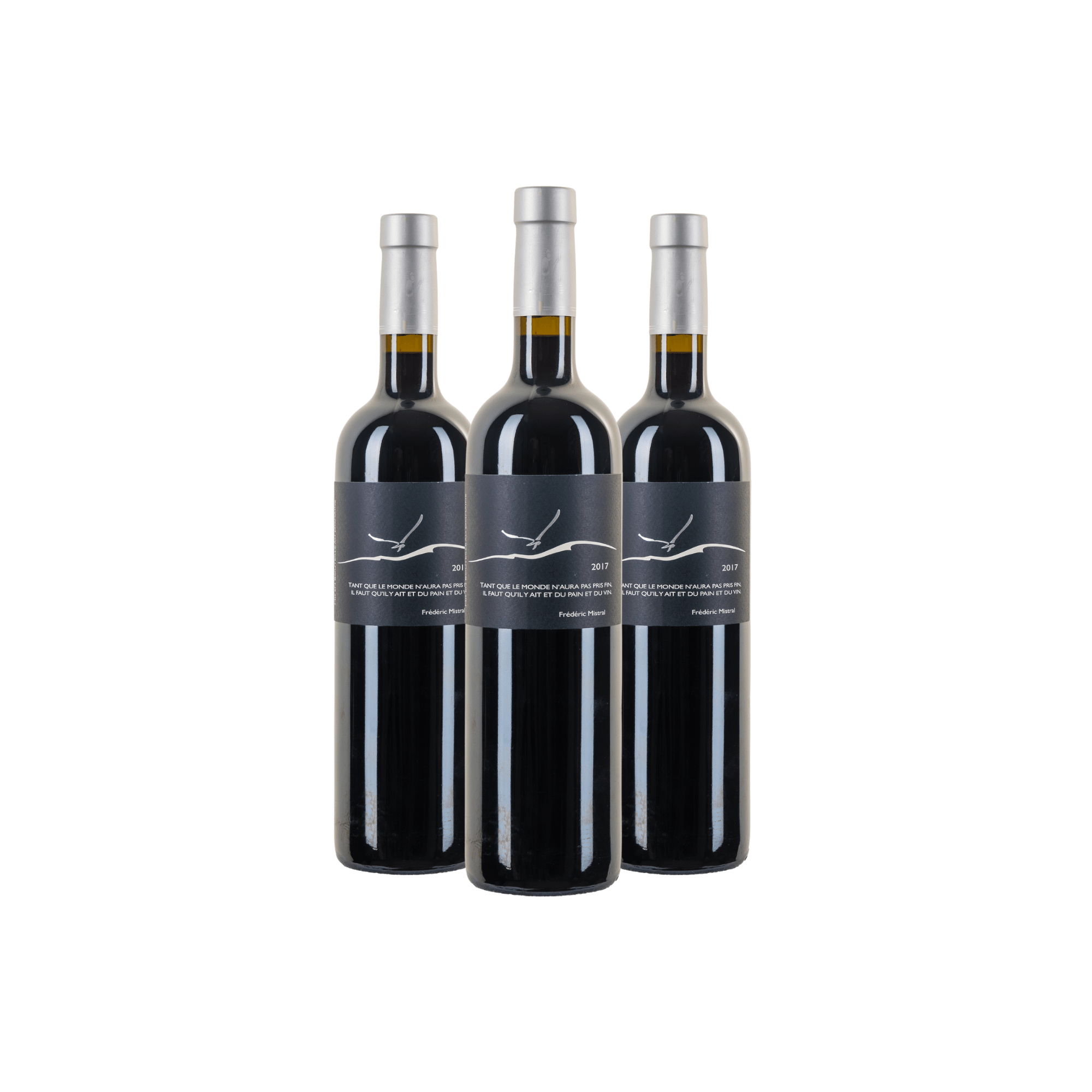 DOMAINE DE BELLEVISTE - Vin de France de la vallée des Beaux de Provence - 50% Cabernet Sauvignon et 50% Syrah - 3 bouteilles