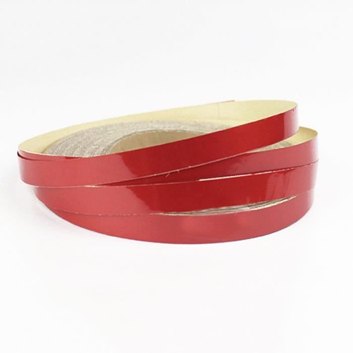 Rouge 5 M * 1 CM Voiture DIY Réfléchissant Corps Jante Auto-Adhésif Bande Autocollant Bande Ruban Rouge Rouge 5 M * 1 CM Voit