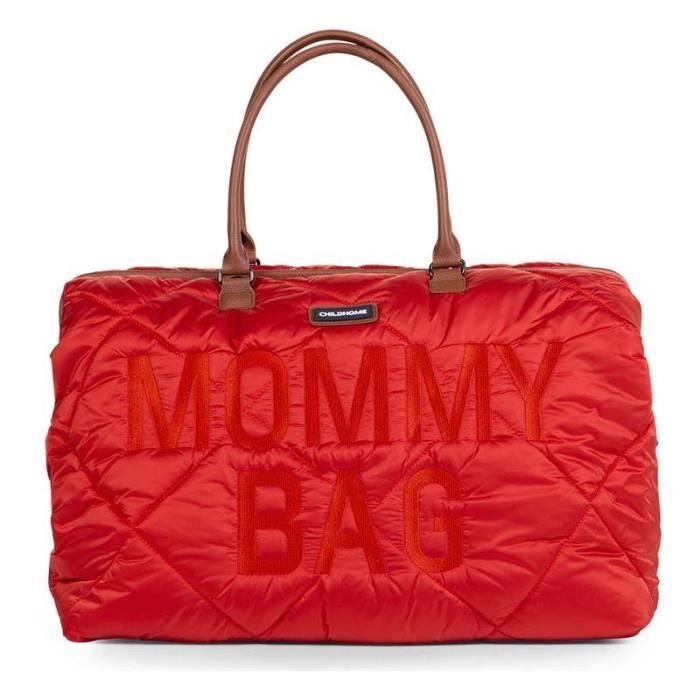 CHILDHOME - Mommy Bag Sac à langer matelassé Rouge