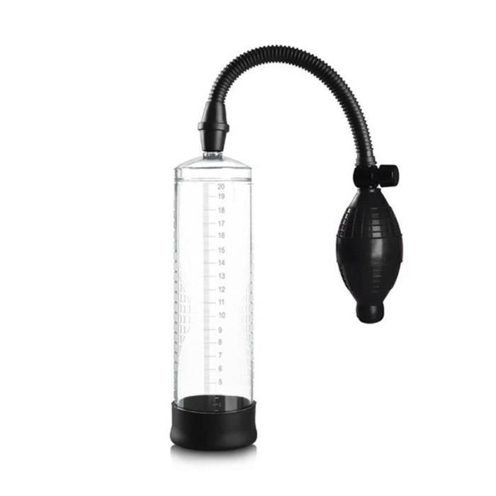 Pompe à vide de pénis masculin avec montre agrandissement de pénis Extender formateur accessoires - Type Pressure ball manual
