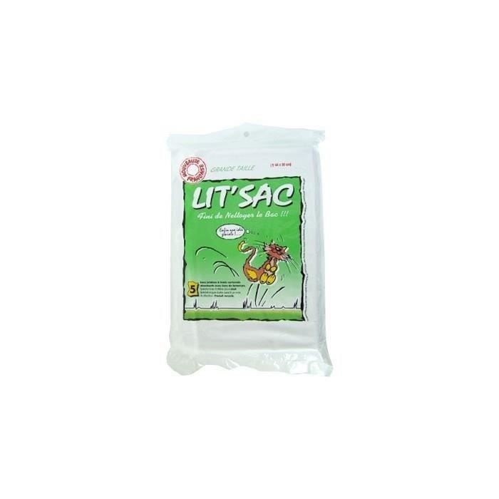 OLISAC Sac à litière Lit'sac grand modèle - 5 sacs (Lot de 3)