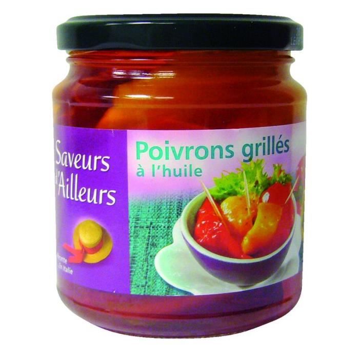 Poivrons grillés à l'huile - 280 g